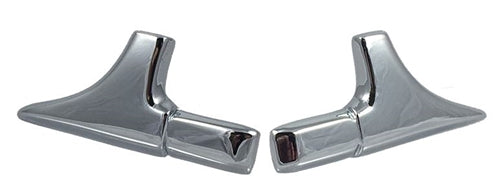 1970 - 1972 Chevelle Vinyl Top Trim Mouldings, Front Corners Only, Pair