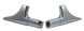 1970 - 1972 Chevelle Vinyl Top Trim Mouldings, Front Corners Only, Pair
