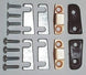 1965 - 1967 Chevelle Convertible Door Alignment Wedges, Set