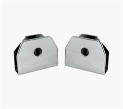 1967 - 1969 Chevelle Console Chrome Seat Belt Holder Clips Pair