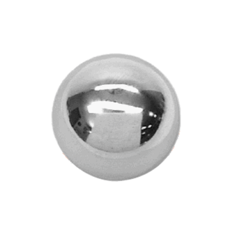 Nova Shift Knob Ball, Chrome, 3/8 Inch, 4-Speed, OE Style