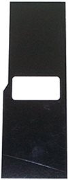 1968 - 1972 Nova Four Speed Console Shifter Plate Slider, Black Plastic