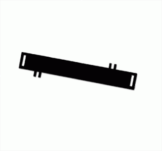 1968 - 1974 Nova Console Shift Plate Lens Backing Plate, Automatic