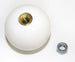 White 4 Speed Shifter Knob Ball, 3/8 Inch Coarse Thread, 2-1/4" Diameter, Angle 2