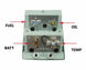 1968 - 1974 Nova Console Gauge Electrical Connector Terminal and Hardware Kit, Angle 2