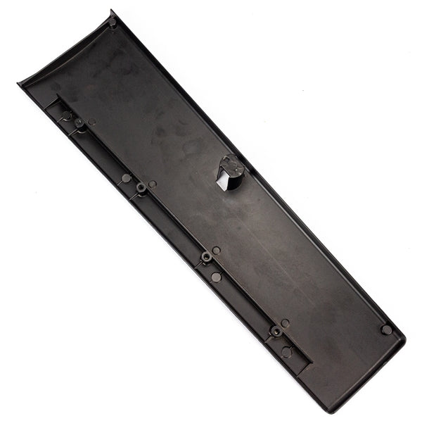 1966 - 1967 Chevelle METAL Console Door, Correct Design in Black, Angle 3