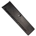 1966 - 1967 Chevelle METAL Console Door, Correct Design in Black, Angle 3