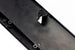 1966 - 1967 Chevelle METAL Console Door, Correct Design in Black, Angle 4