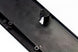 1966 - 1967 Chevelle METAL Console Door, Correct Design in Black, Angle 4