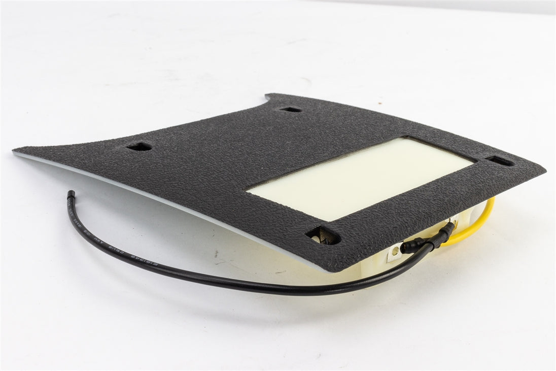 1968 - 1972 Chevelle Rear Console Panel, With Lens, Angle 3