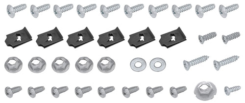 1966 - 1967 Chevelle Console Screw Hardware Kit