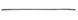 1968 - 1972 Chevelle Console Door Lid Chrome Trim