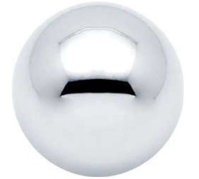1964 - 1967 Chevelle and Nova Chevy II Chrome 4-Speed Shift Knob Ball, 9/16-18", Original Style