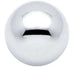 1964 - 1967 Chevelle and Nova Chevy II Chrome 4-Speed Shift Knob Ball, 9/16-18", Original Style