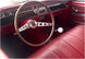 1964 - 1967 Chevelle and Nova Chevy II White 4-Speed Shift Knob Ball, 9/16-18", Original Style, Angle 4