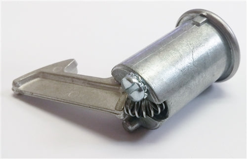 1970 - 1972 Chevelle Console Door Lid Lock, Keyless Push Button Version, Angle 2