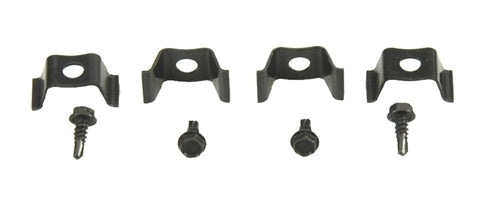 1968 - 1972 Nova Console Gauge Mounting Bracket Set, 8 Piece Set
