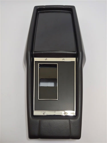 1968 - 1972 Nova Center Console Kit 4 Speed Manual, Pre-Assembled, Angle 3