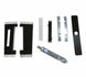 1968 - 1974 Nova Console Automatic Center Shifter Plate Kit, Angle 2