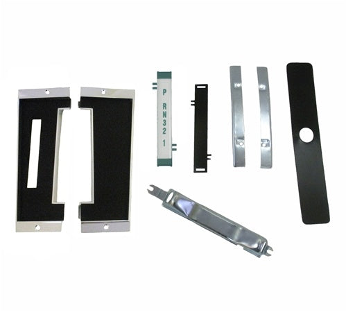 1968 - 1974 Nova Console Automatic Center Shifter Plate Kit, Angle 3