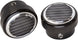 1964 - 1972 Chevelle or Nova Custom Billet Aluminum Headlight Dimmer Switch Cover, RIBBED BLACK ANODIZED