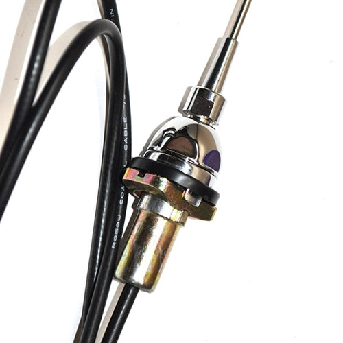 1968 Nova Radio Antenna Kit, OE Style AM - FM, Angle 2