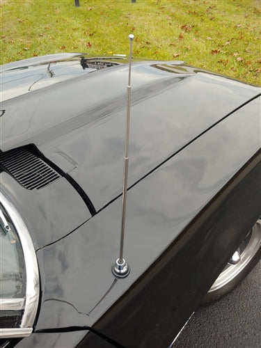 Chevelle Radio Antenna Kit, Replacement Style, Angle 2