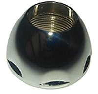 Radio Antenna Bezel Nut, Chrome