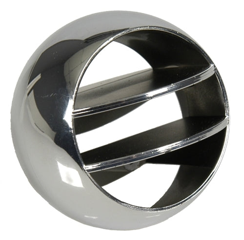 1966 - 1969 Chevelle Dash Astro Air Chrome Vent Ball with Black Detailing