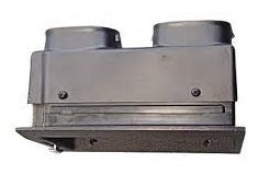 1969 - 1974 Nova Center Dash Air Vent Outlet Duct Adapter For Vintage Air, Angle 3