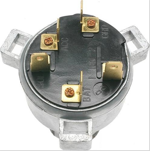 1966 - 1967 Chevelle Dash Ignition Switch, Angle 2