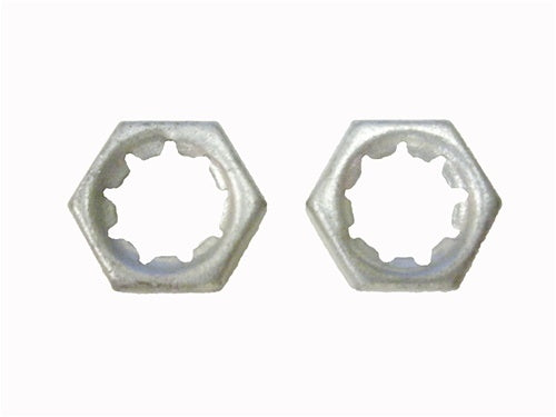Brake Light Switch Retaining Nuts, Pair