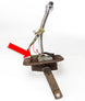 1968 - 1972 Nova Neutral Safety Start Switch, with Automatic Turbo 400 Transmission Console Shifter, Angle 2