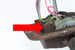 1968 - 1972 Nova Neutral Safety Start Switch, with Automatic Turbo 400 Transmission Console Shifter, Angle 3
