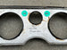 Universal Muscle Car Dash Instrument and Turn Signal Indicator Green Lamp Lens Diffusers, Angle 4