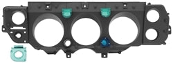 Universal Muscle Car Dash Instrument and Turn Signal Indicator Green Lamp Lens Diffusers, Angle 5