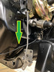 1966 - 1972 Chevelle or Nova Speedometer Cable Support Routing Clip, Each, Angle 2