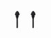 Glove Box Door Bumper Stoppers, Rubber, Pair