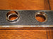 1966 Chevelle Dash Upper Ignition Trim Strip, Angle 2