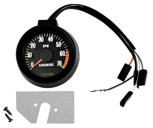1967 Chevelle 6000 Redline Tachometer with Blinker Turn Signal in Tach
