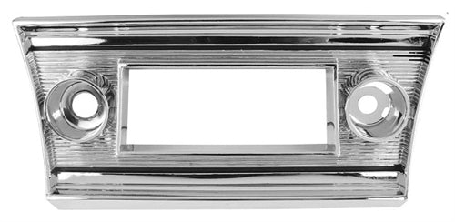 1967 Chevelle Dash Radio Chrome Bezel