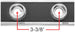 a 1967 Chevelle Upper Dash Ignition Strip Trim Panel, Angle 4