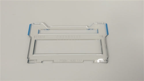 1971 - 1975 Chevelle Stereo Radio Lens, AM - FM 8-Track