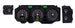 1970 - 1972 Chevelle Dash Instrument Cluster Gauges Set, RTX : Speedometer, Tachometer, Oil Pressure, Water Temp, Angle 2