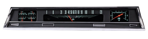 1966 - 1967 G/Stock Chevelle Dash Gauge Package: Speedometer, Tachometer, Oil Pressure, Water Temp, Voltmeter and Fuel