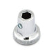 a 1965 - 1966 Chevelle Windshield Wiper Knob, Angle 3