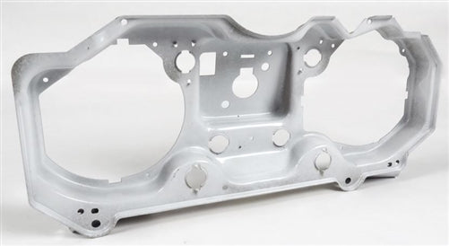 1970 - 1972 Chevelle Dash Instrument Cluster Case Metal Housing for Round Gauges or Super Sport Dashes, Angle 2