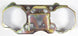 1970 - 1972 Chevelle Dash Instrument Cluster Case Metal Housing for Round Gauges or Super Sport Dashes, Angle 3