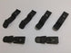 1970 - 1972 Chevelle Dash Pad Mounting Clip Set, 6 Pieces, Angle 2