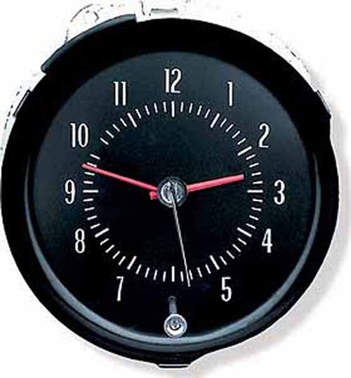 1971 - 1972 Chevelle Clock for Round Gauge Option or Super Sport Dash